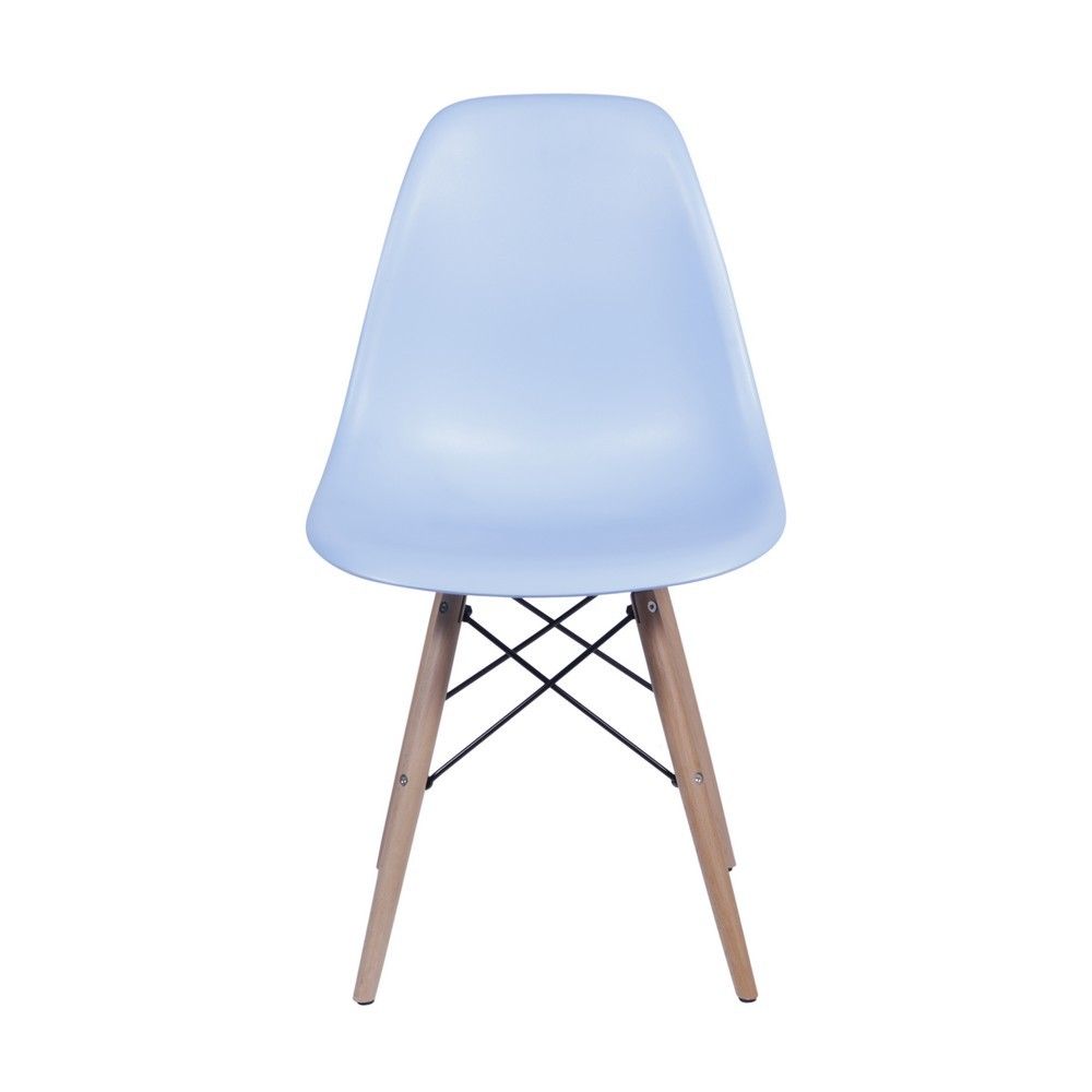 Conjunto 4 Cadeiras Eames Sala De Jantar Azul C