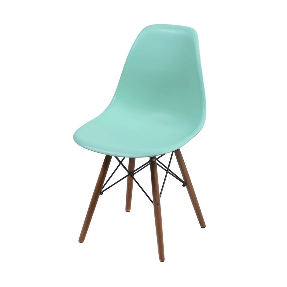 Conjunto 4 Cadeiras Eames Cozinha Jantar Azul