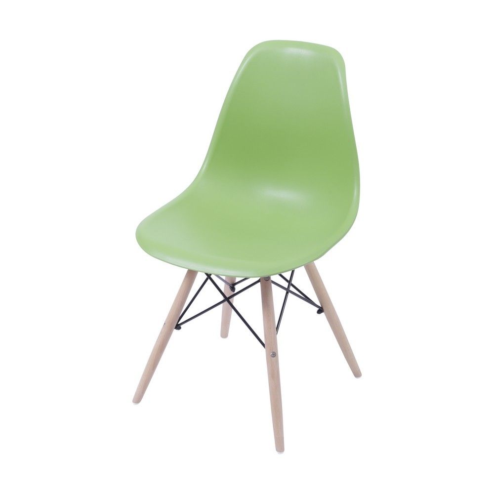 Conjunto 4 Cadeiras Eames Sala De Jantar Verde