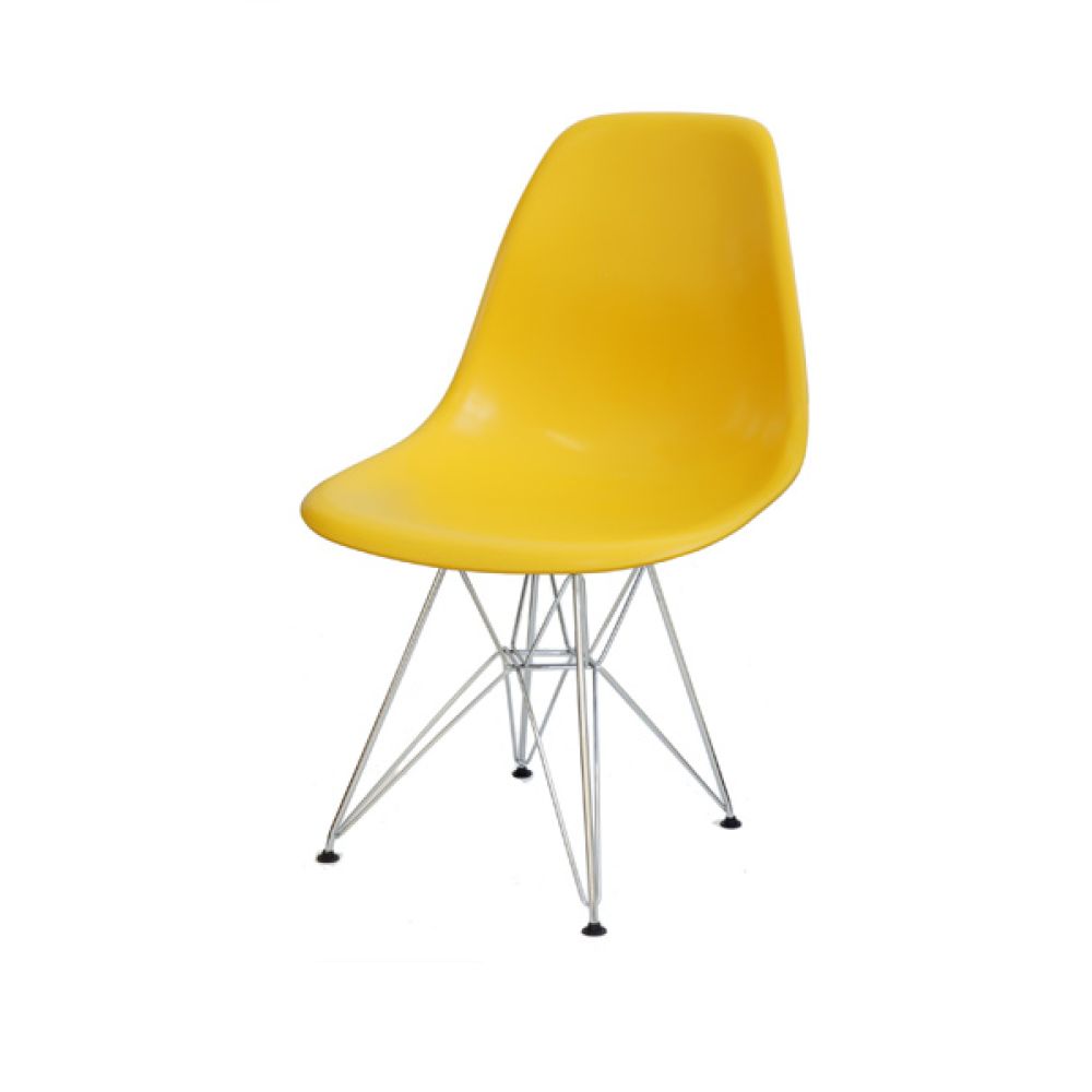 Cadeira Eames Dkr De Jantar Cozinha Base Cromada