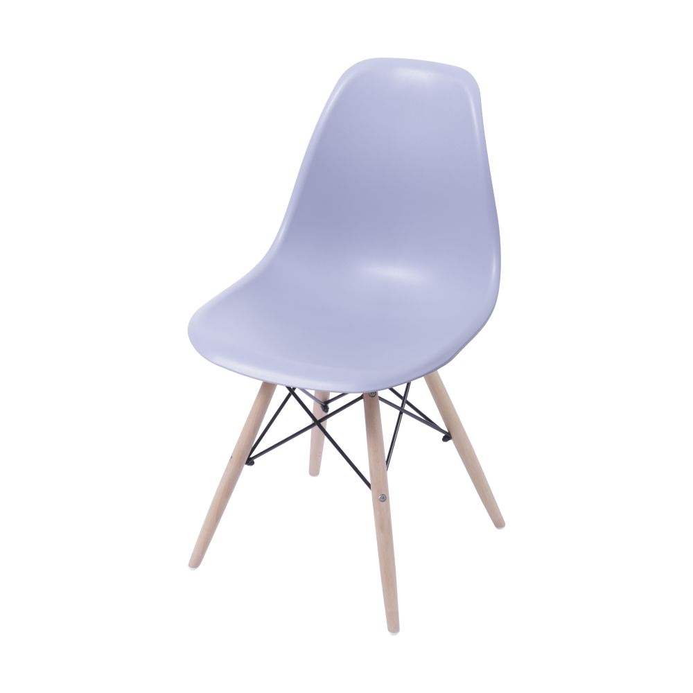 Cadeira Eames Dkr De Jantar Cozinha Base Madeira