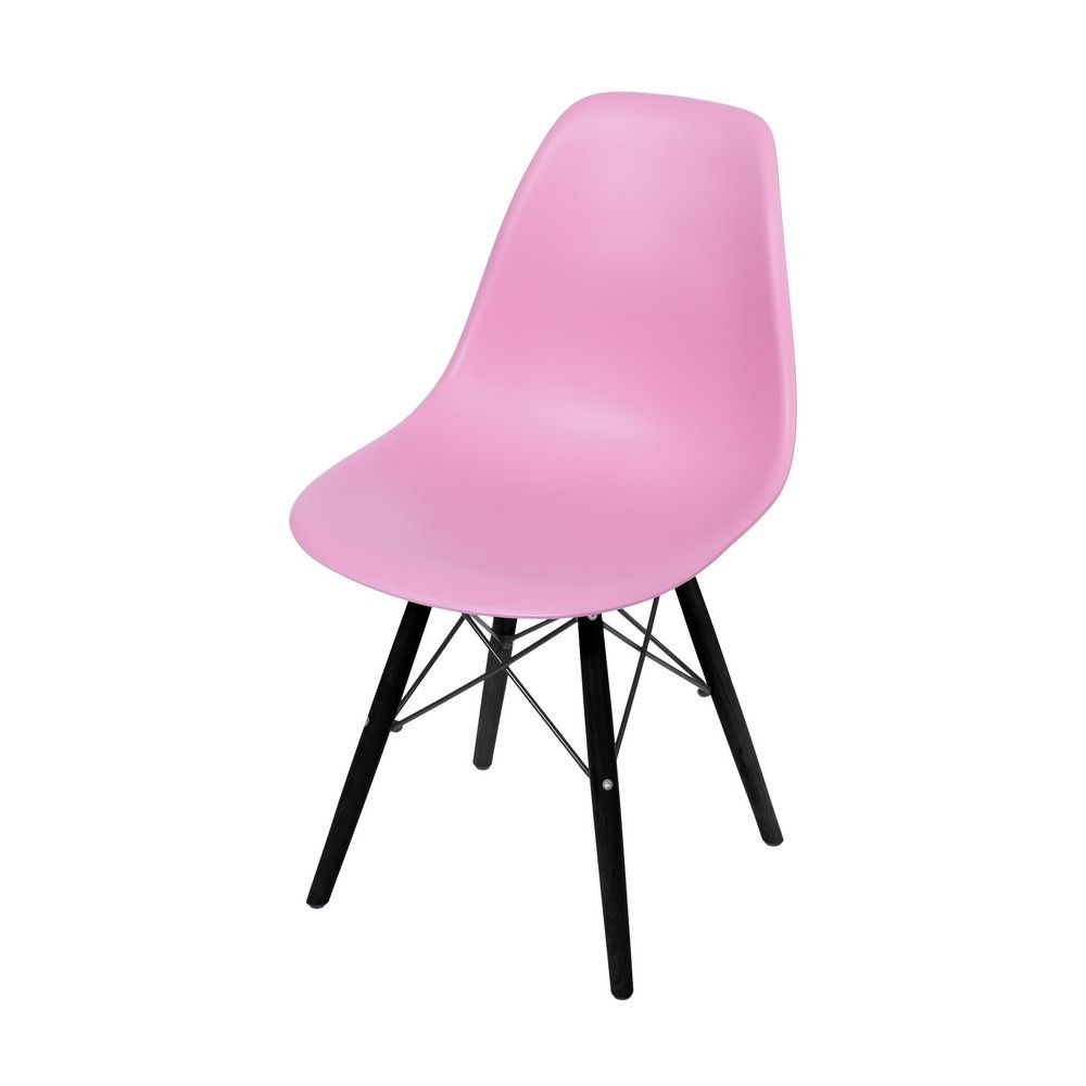 Cadeira Eames Dkr Sala De Jantar Rosa Chiclete