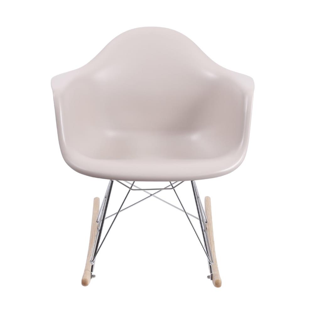 Poltrona De Balanço Eames Dkr Varanda Cor Fendi