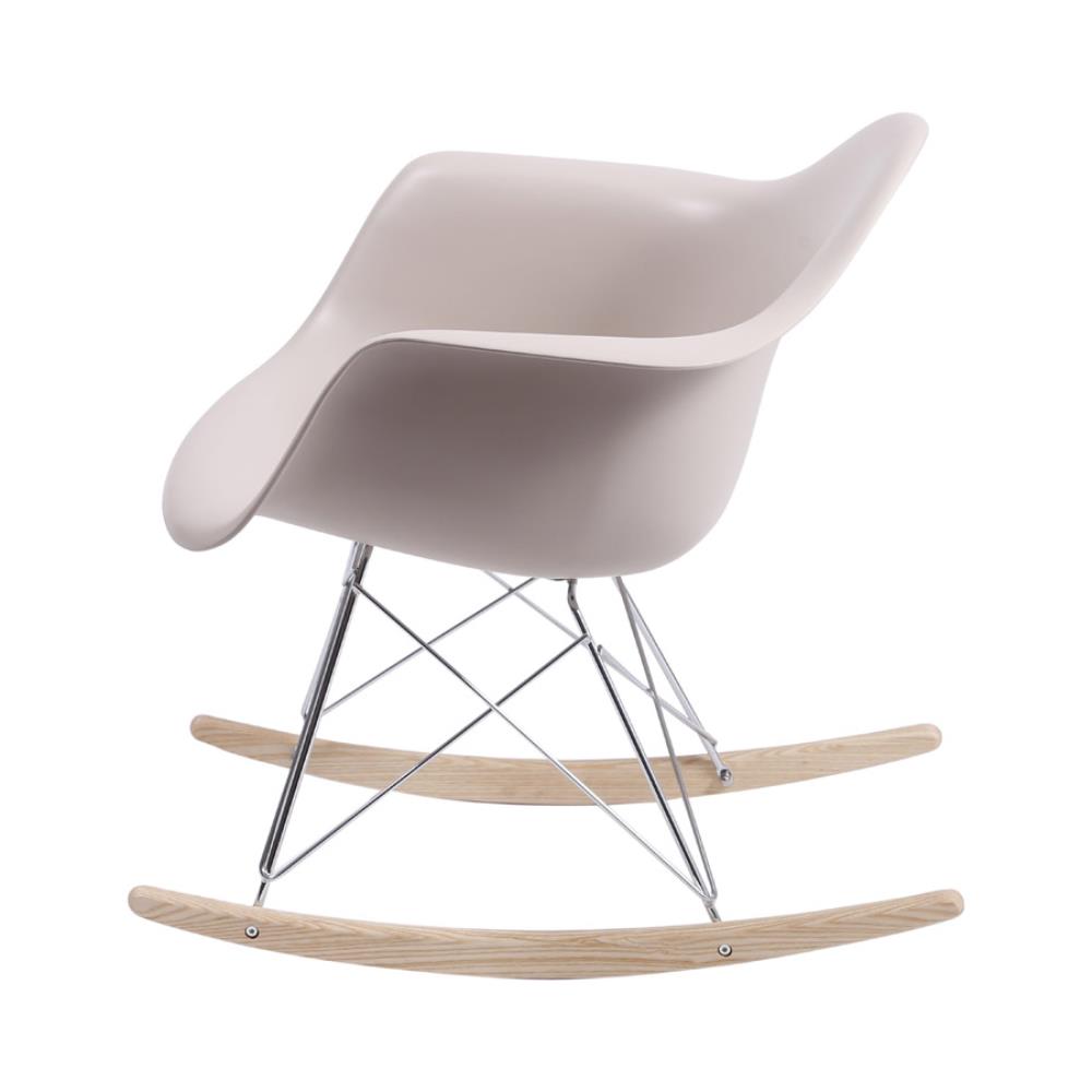 Poltrona De Balanço Eames Dkr Varanda Cor Fendi