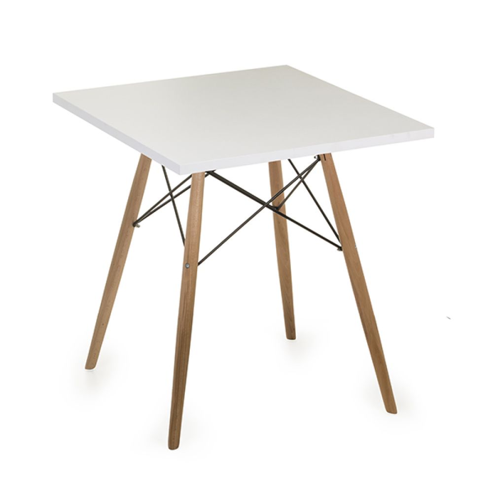 Conjunto Mesa Redonda Sala De Jantar Preta + Kit 4 Cadeiras Eames C/Braço Jantar Preta