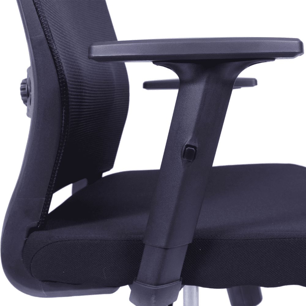 Cadeira De Escritório New Ergon Com Encosto De Cabeça Ergonômica NR-17