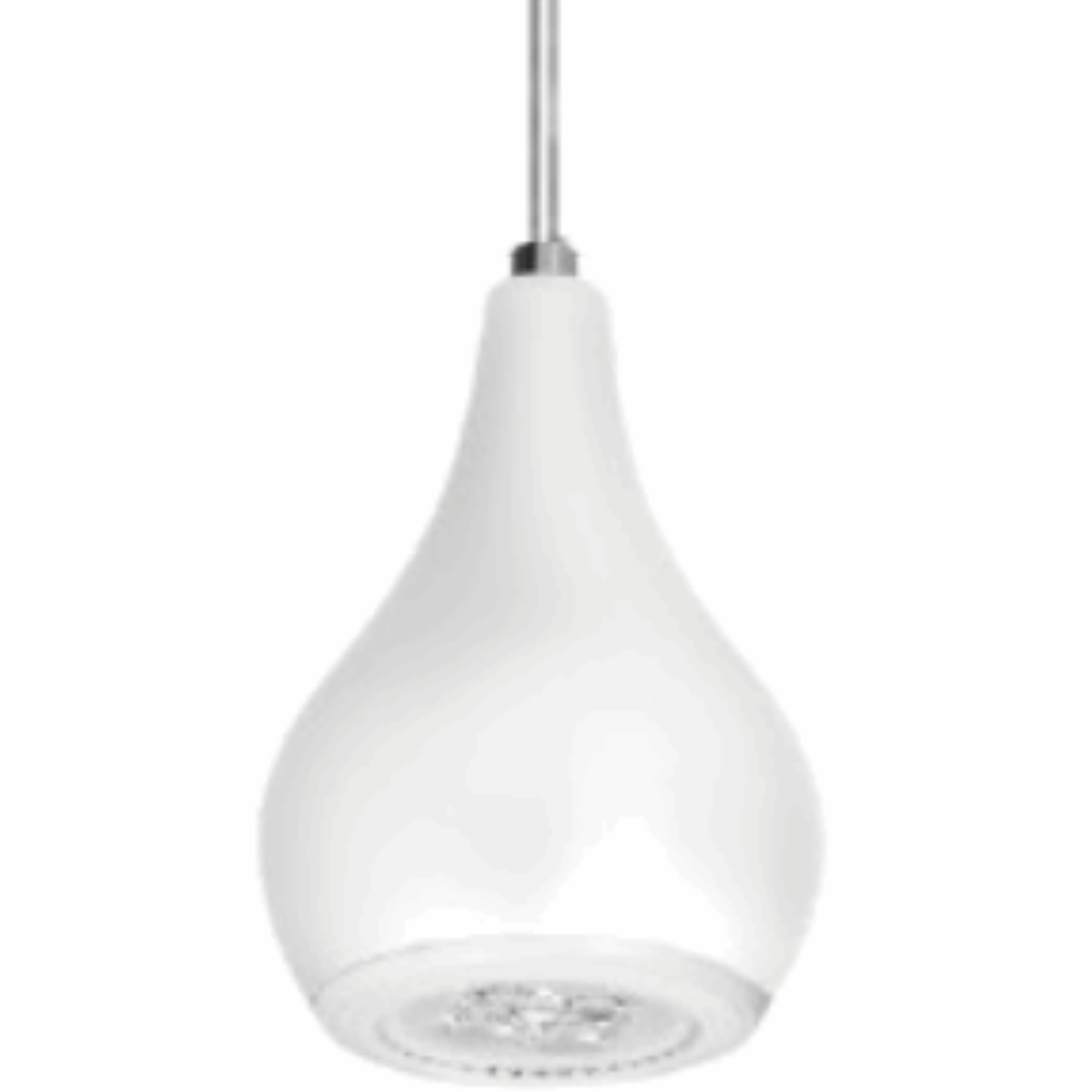 Lustre Pendente 5521 1 Lâmpada Soquete E27 Branca