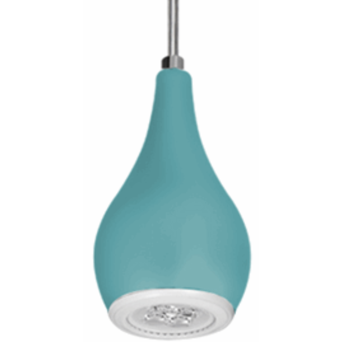 Lustre Pendente 5521 1 Lâmpada Soquete E27 Azul