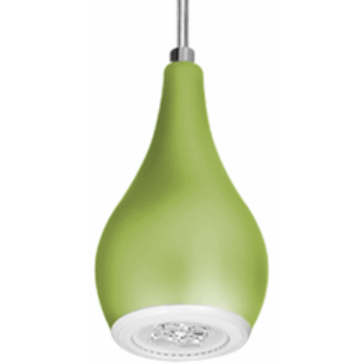 Lustre Pendente 5521 1 Lâmpada Soquete E27 Verde