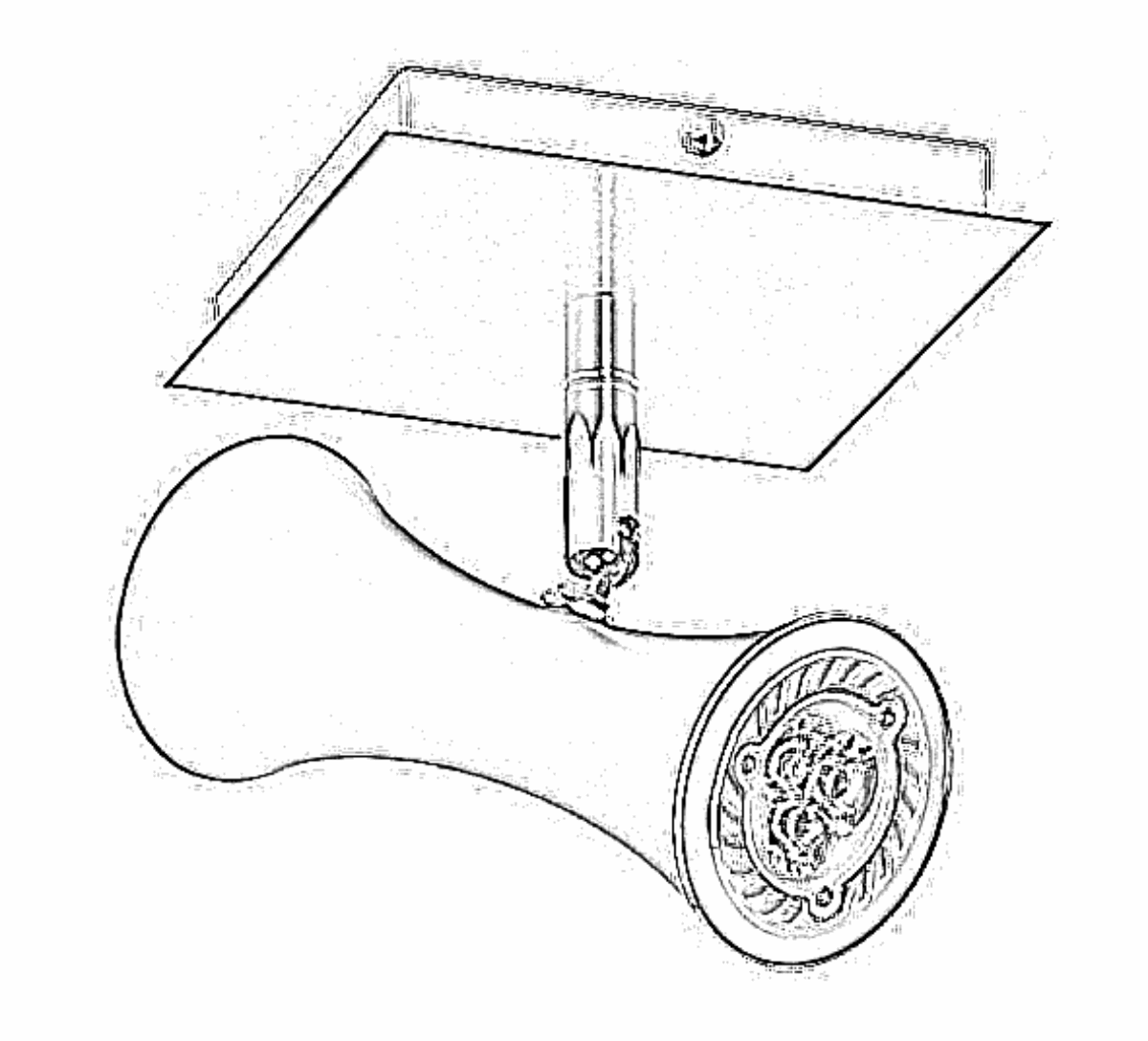 Spot De Sobrepor Para 1 Lâmpada Gu10 Design Spt7911 Preta