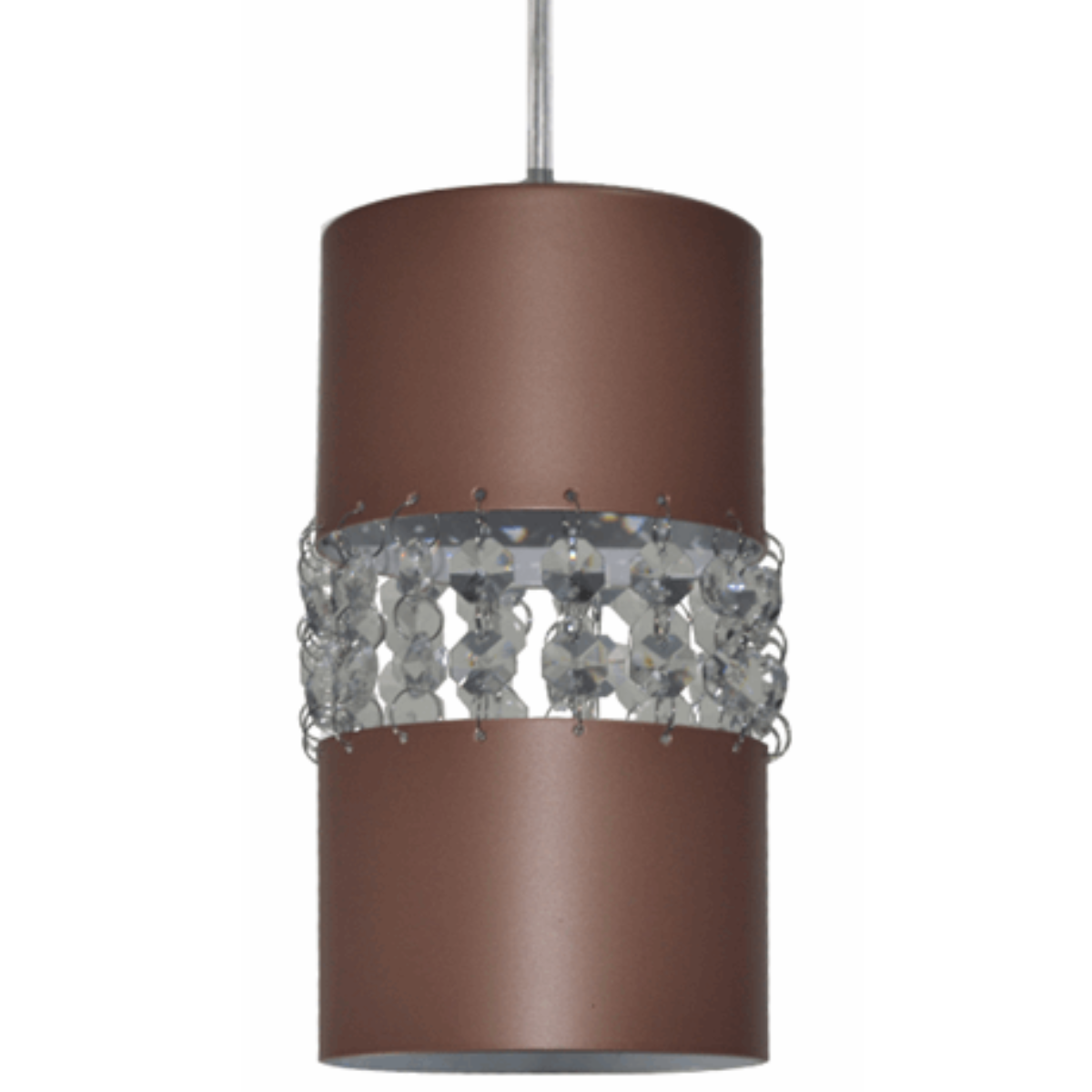 Lustre Pendente 9861 1 Lâmpada Soquete E27 Cobre