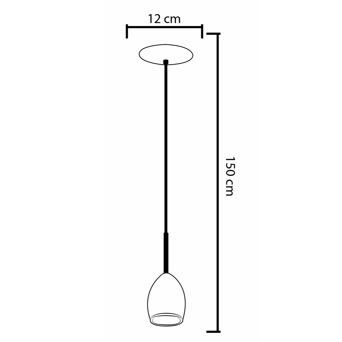 Lustre Pendente Design Zo 01 1 Lâmpada Gu10 Prata