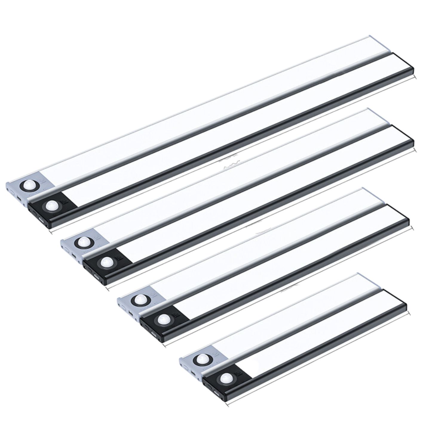 Barra De Luz Sensor De Movimento Led Com 4 10 Cm Branco