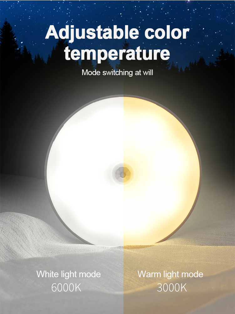 Luminária Noturna Inteligente com Sensor - Pacote com 4 unidades