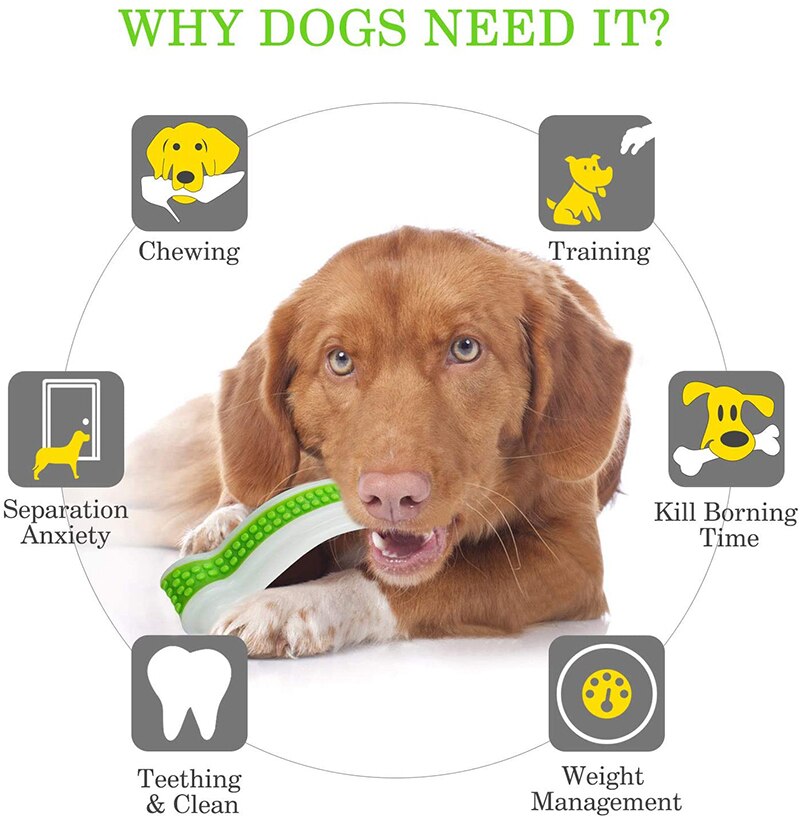 Brinquedo Para Cachorro Cão Pet Limpeza Dentes Anti Estresse