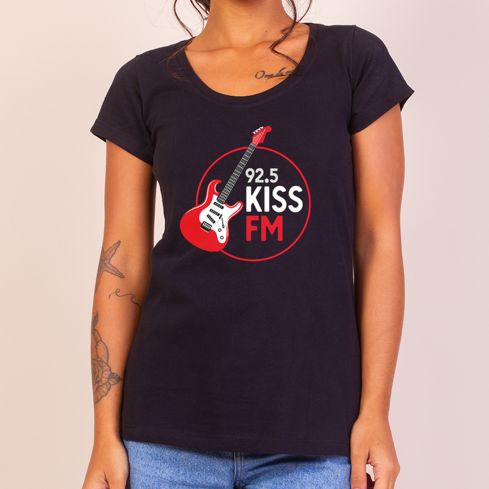 Camiseta Feminina Kiss FM