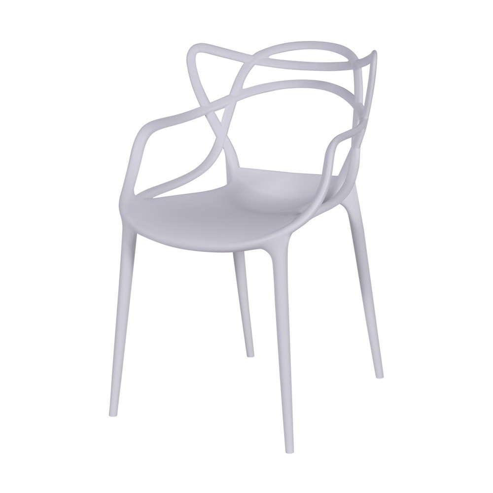 Conjunto 4 Cadeiras Sala De Jantar 54x43x83,5cm Branco