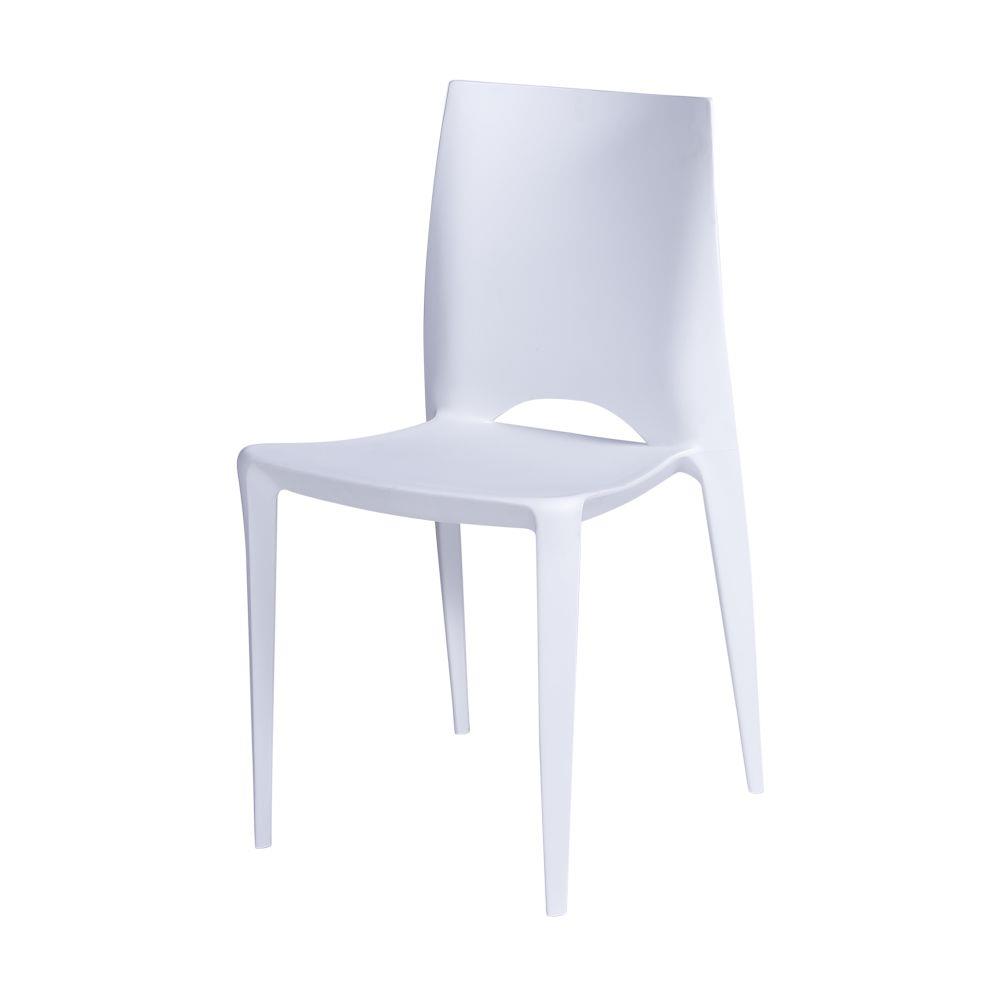 Cadeira De Jantar Polipropileno 44,5X42X84Cm Branco