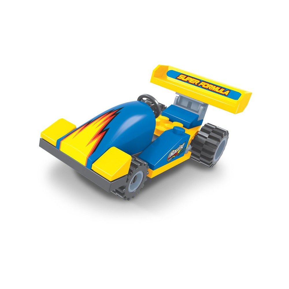 Brinquedo Para Montar - Carro De Corrida - 30 Peças